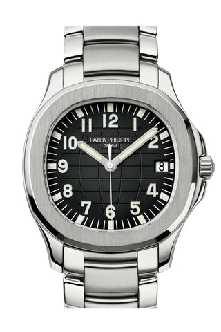 Patek Philippe Aquanaut Automatic Black Dial Steel Mens Watch 5167/1A-001