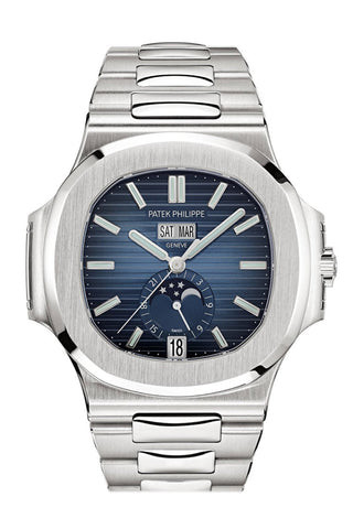 Patek Philippe Nautilus Automatic Blue Dial Men s Watch 5726 1A 014 WatchGuyNYC