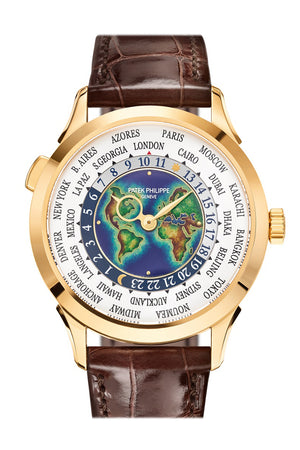 Patek Philippe Complications World Timer GMT White Dial Watch 5231J-001