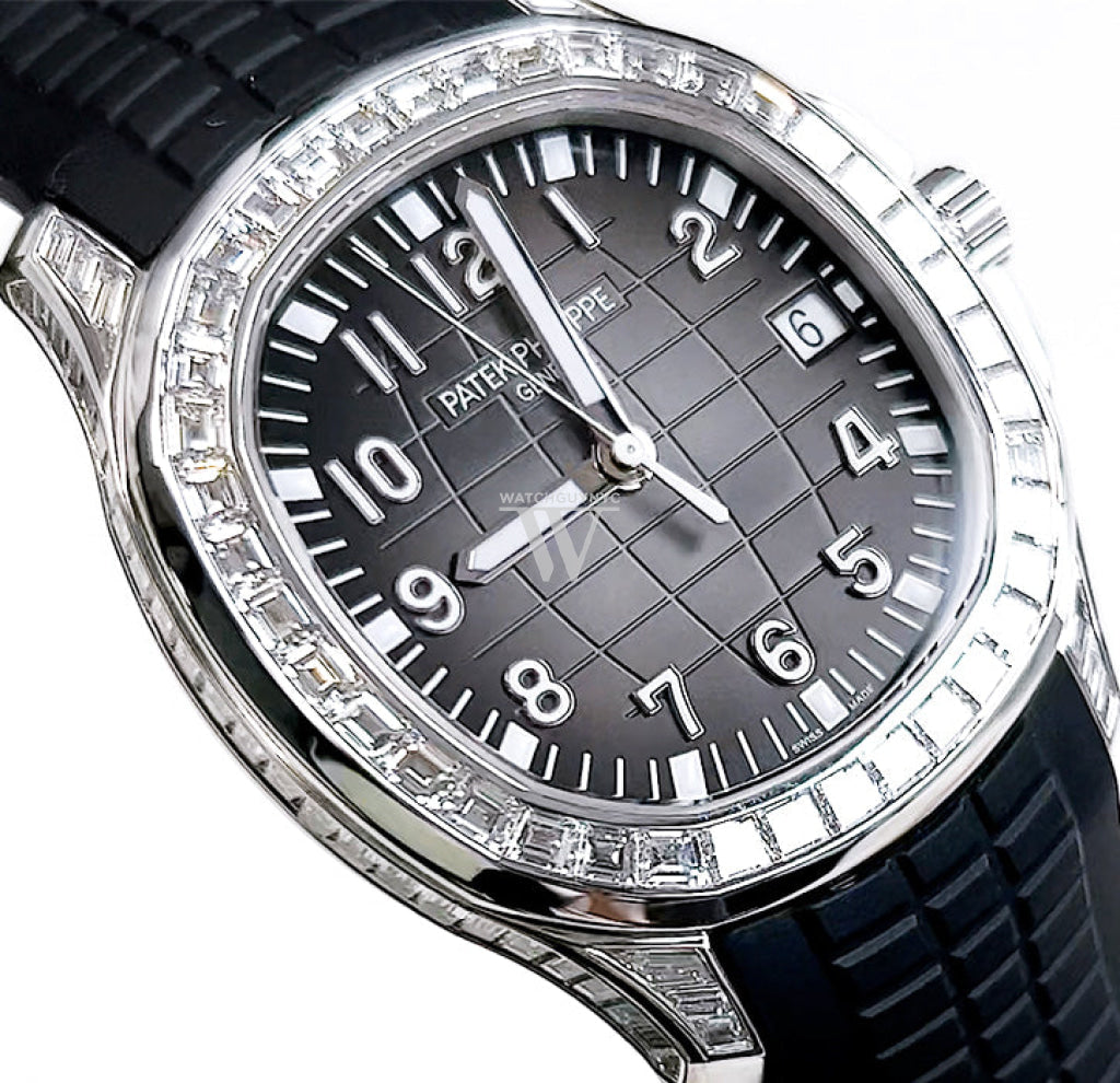 Patek aquanaut diamond hotsell