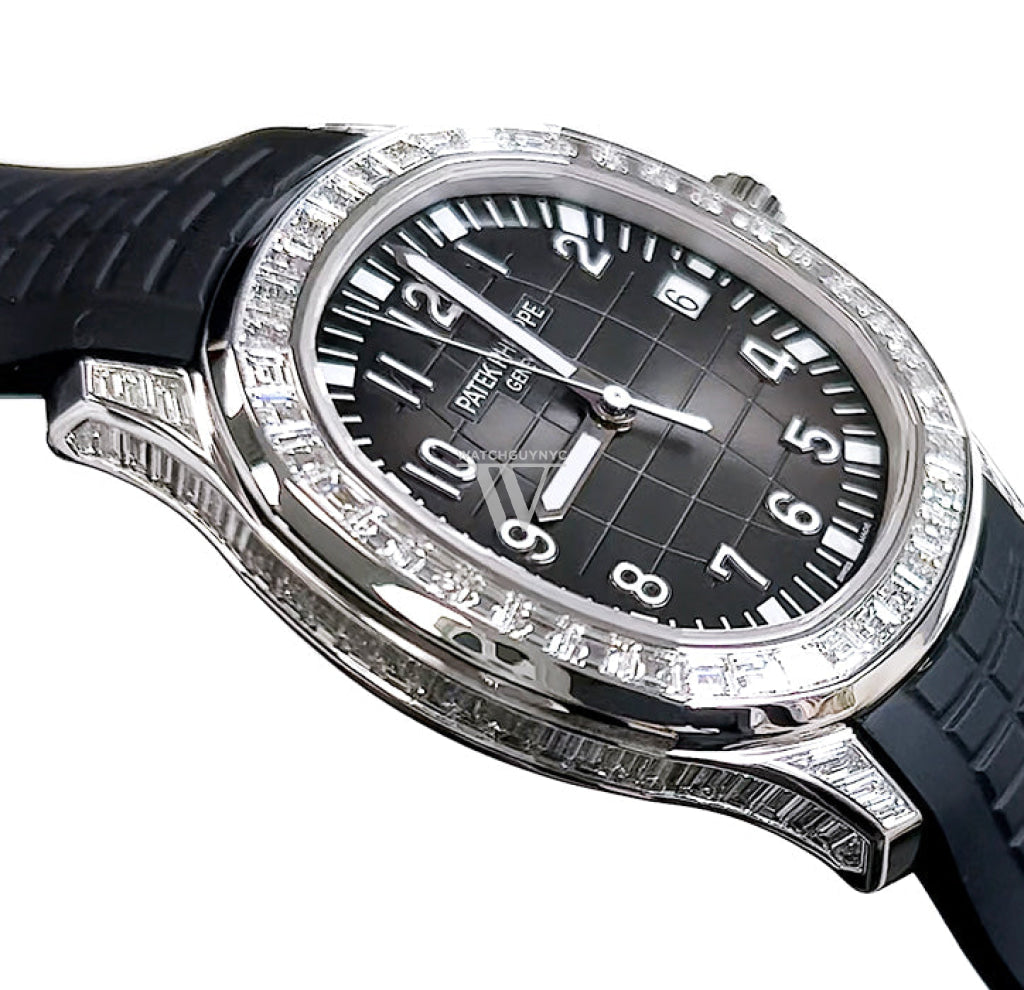 Patek Philippe Aquanaut Diamond Bezel 5167 300G 010 WatchGuyNYC