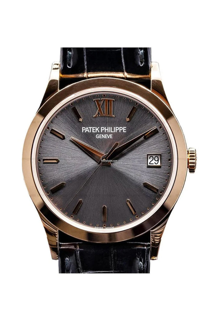 Patek Philippe Complications men's watch in 18k rose gold, self-winding.