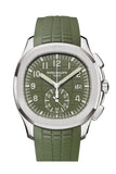 Patek Philippe Aquanaut Khaki Green Mens Watch 5968G-010