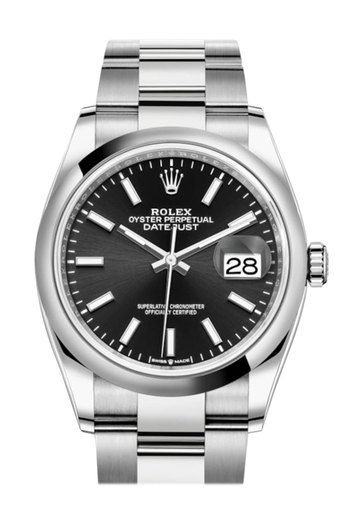 Datejust 36 deals black dial