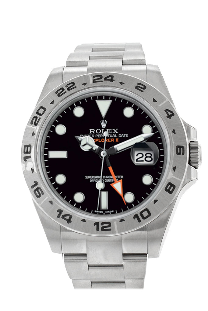 ROLEX Explorer II Black Dial Stainless Steel Men's Watch 216570