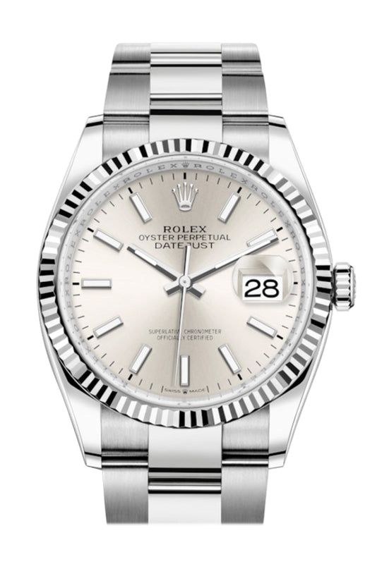 Rolex Datejust 36 Black Dial Automatic Watch 126234 WatchGuyNYC