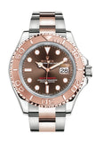 Rolex Yacht-Master 40 Chocolate Dial Automatic Men's Steel and 18K Everose Gold Oyster Watch 126621