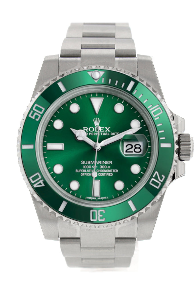 Rolex Submariner Hulk 40 Green Dial 116610LV 116610 | WatchGuyNYC