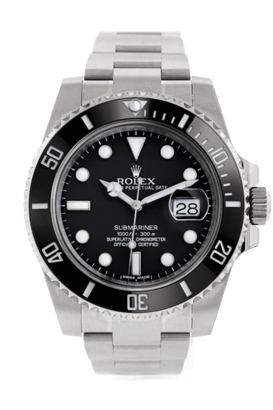 ROLEX Submariner Date Black Dial watch 116610LN 116610 WatchGuyNYC