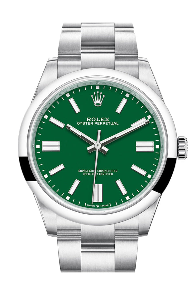 Rolex green clearance dial watch