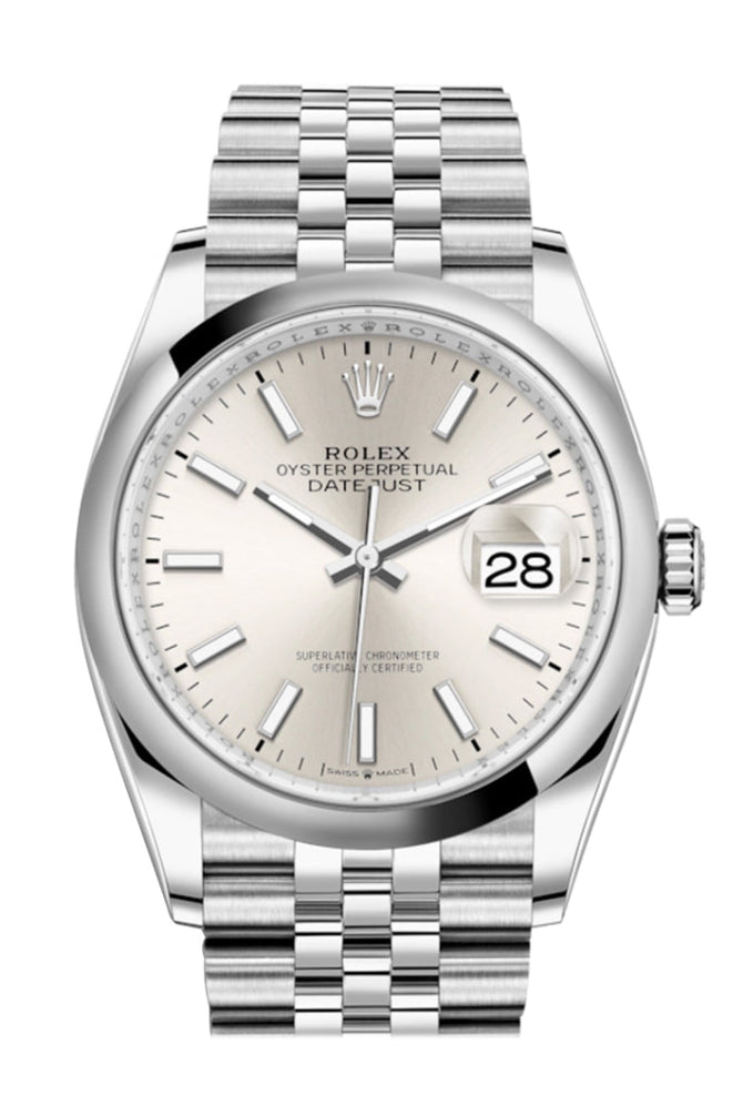 Rolex datejust 36mm silver 2025