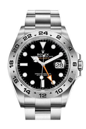Rolex Explorer II 42 Black Dial Stainless Steel Men's Watch 226570