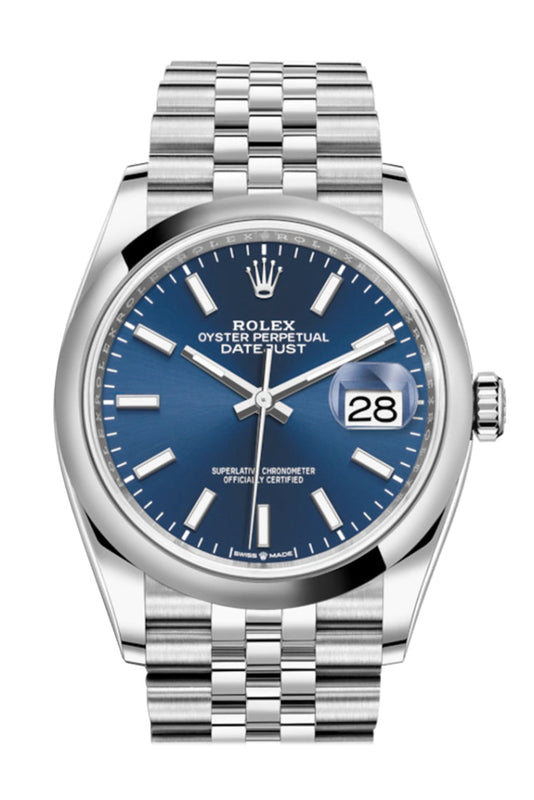 Datejust 36 hotsell blue dial