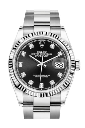 Rolex oyster perpetual datejust 36mm black dial Clearance