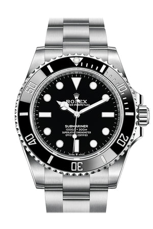 Rolex Submariner 41 Automatic Chronometer Black Dial Men's Watch 124060 New Release 2020