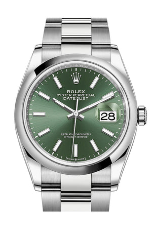 Rolex Datejust 36 Mint Green Dial  Watch 126200