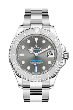 Rolex Yacht-Master 37 Rhodium Dial Automatic Men's Oyster Watch 268622