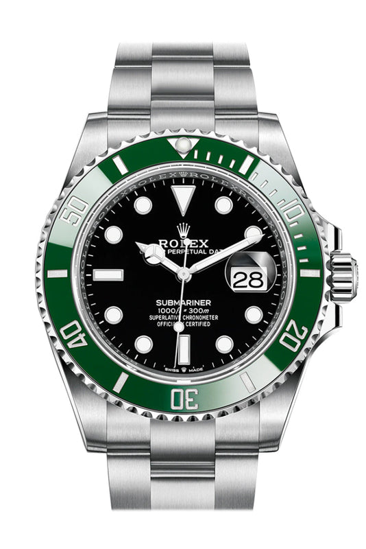 Custom Black PVD Rolex Submariner Date Green Dial Hulk