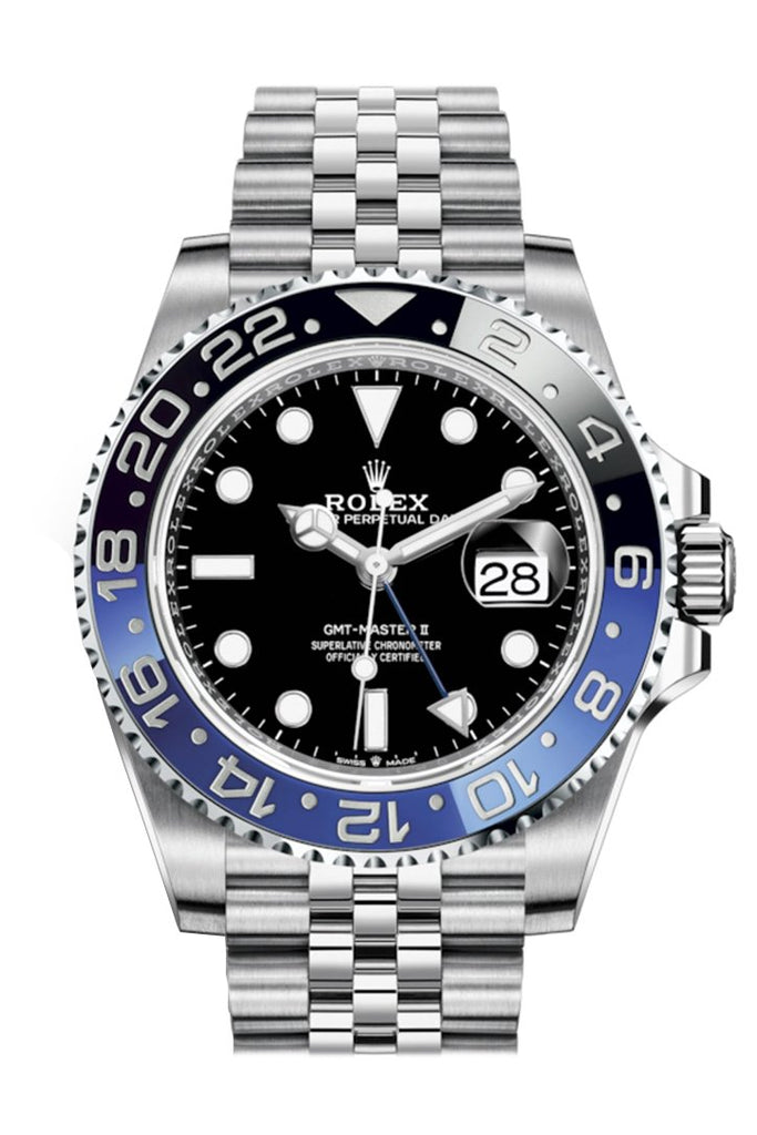 Markeret besøg skab Rolex GMT-Master II Batman Blue Bezel Watch 126710BLNR | WatchGuyNYC