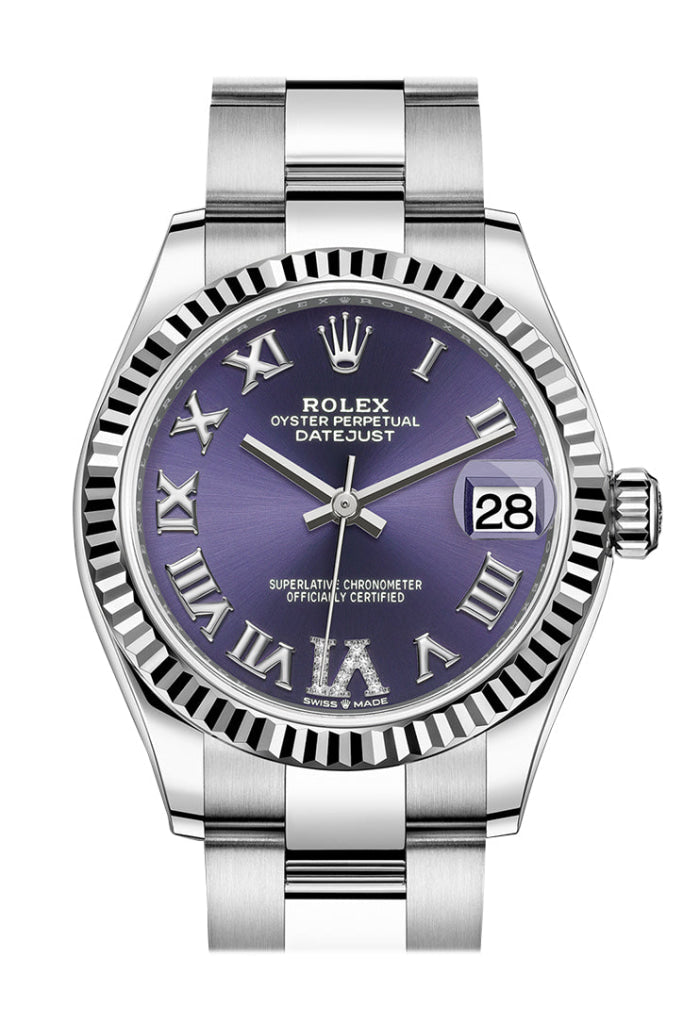 Aubergine rolex Clearance