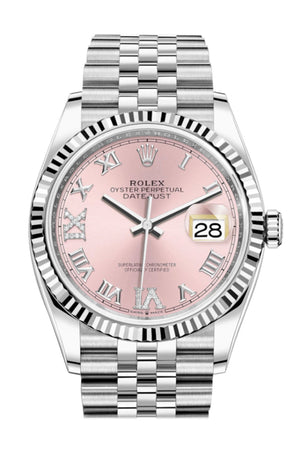Pink rolex with clearance diamonds