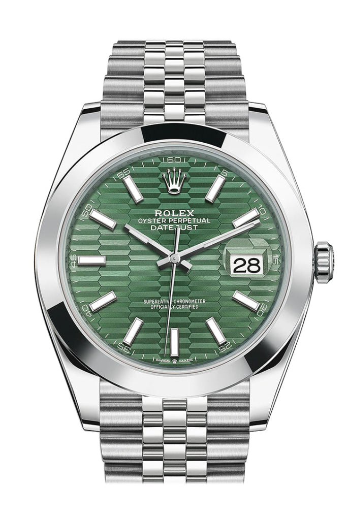 Datejust 41 green deals