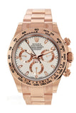ROLEX 116505 Cosmograph Daytona 40 Ivory Dial Rose Gold Men s