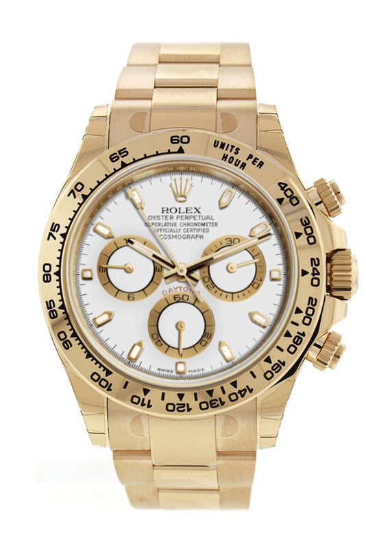 Rolex cosmograph sale daytona white dial