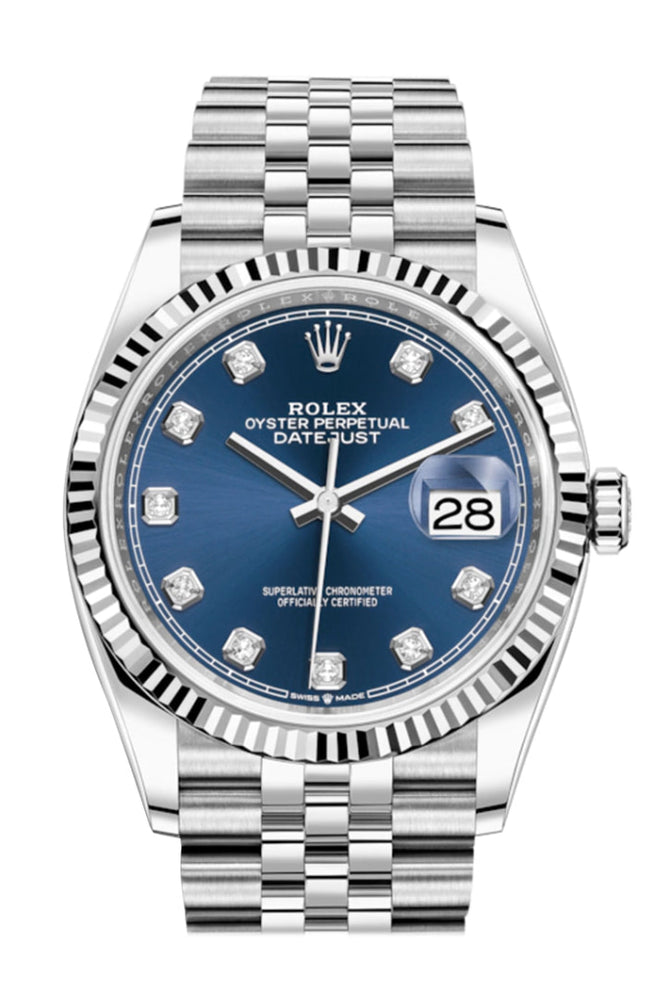 Datejust 36 blue jubilee sale