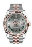 Rolex Datejust 41 Slate Dial Men's Steel and 18kt Everose Gold Jubilee Watch 126331