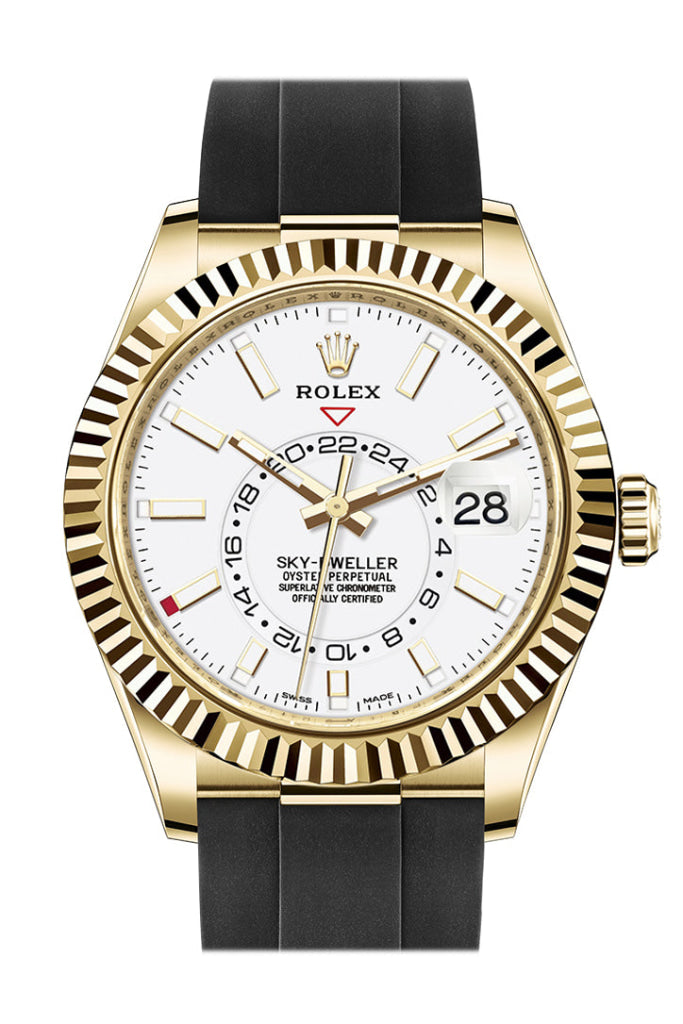 Sky dweller full gold best sale