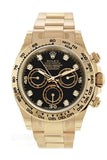 Rolex Cosmograph Daytona Black Diamond Dial Automatic Mens Watch 116508 116508-0004