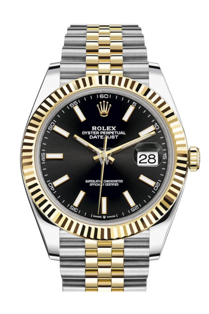 Black rolex datejust 41 Clearance