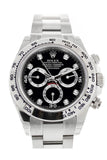 ROLEX 116509 Cosmograph Daytona Black Diamond Dial Men s Watch