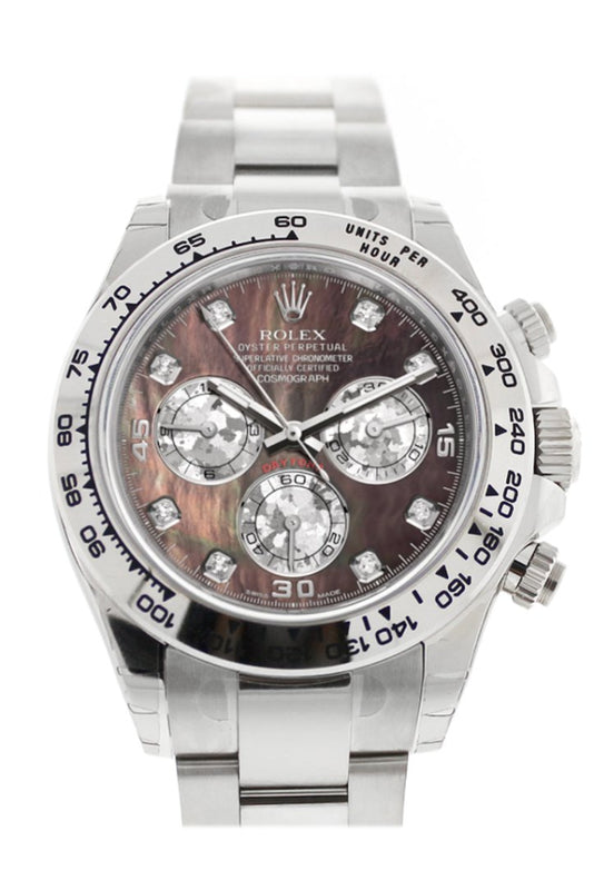 Black mother of pearl sales men's watch