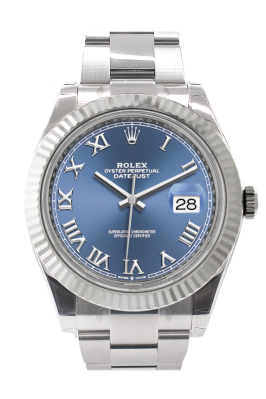 Rolex datejust sale 41 roman dial