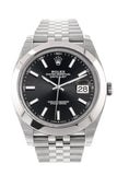 Rolex Datejust 41 Black Dial Automatic Men's Jubilee Watch 126300
