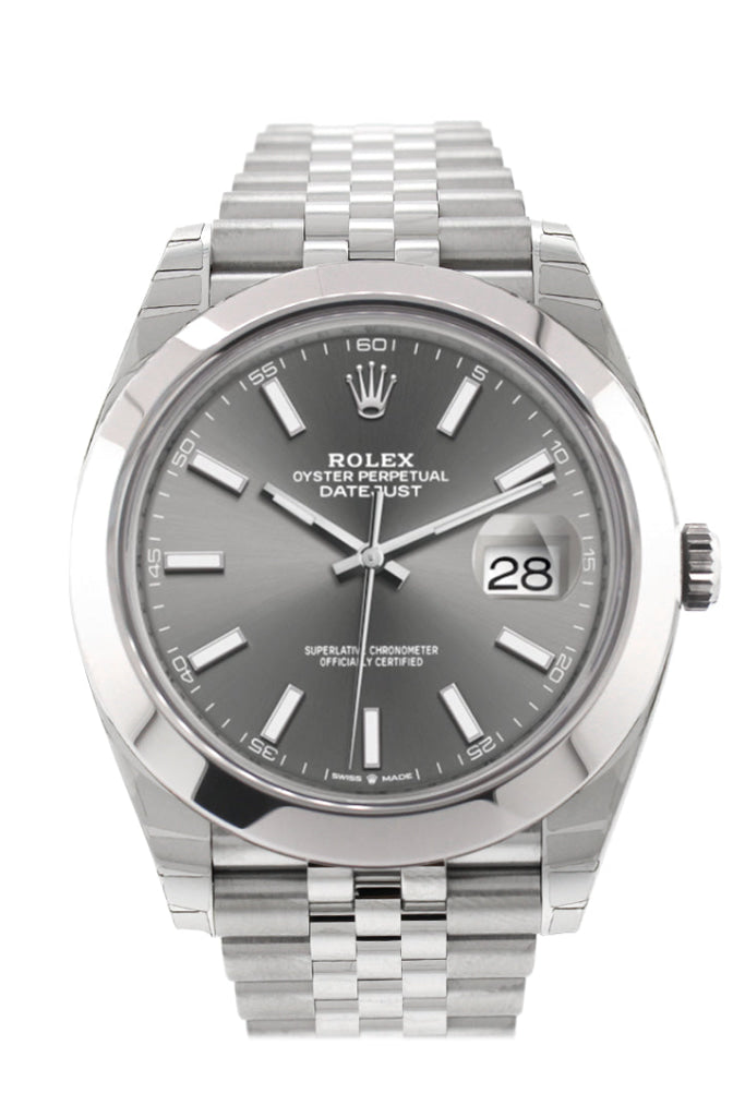 Rolex 2025 126300 rhodium