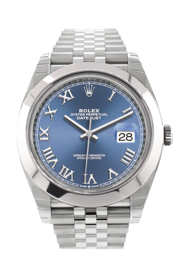 Rolex 126300 Datejust 41 Smooth Bezel Mens Watch WatchGuyNYC