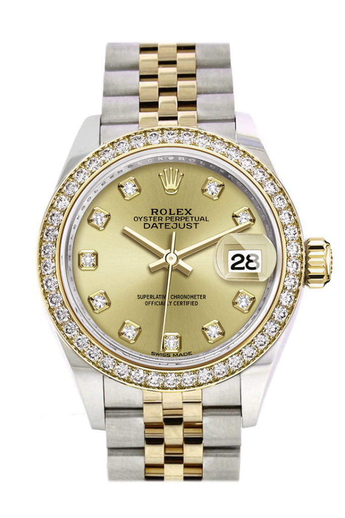Rolex champagne diamonds Clearance