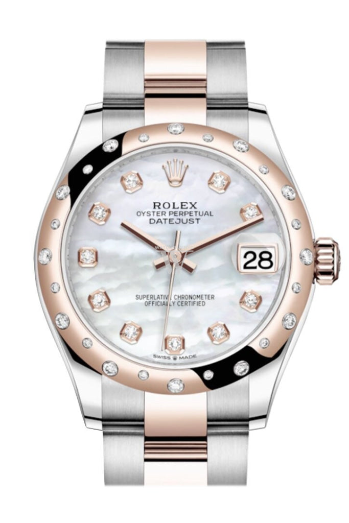 Rolex datejust hot sale 31 diamond bezel
