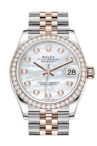 Rose gold mother of pearl watch 2025