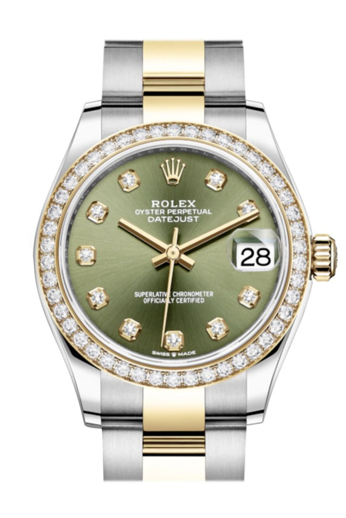 Oyster perpetual datejust 31 green online
