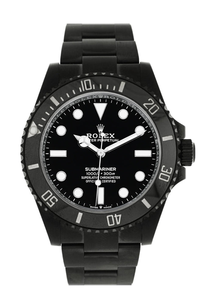 Full black rolex clearance