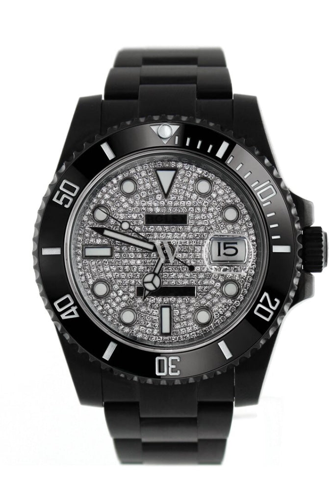 Rolex submariner shop pvd black
