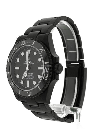 Rolex Black-Pvd Submariner 41 Chronometer Black Boc Coating Oyster Men’s Watch 124060 New Release