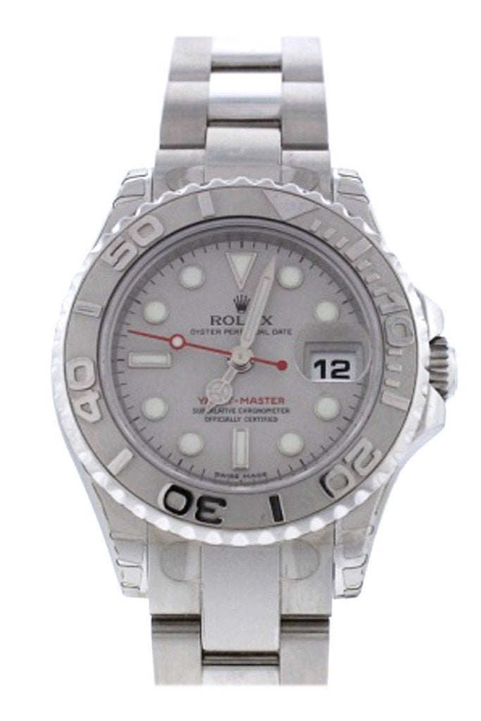 Rolex Yacht-Master 29 Lady-Size Watch 169622 Silver Pre-Owned-Watches