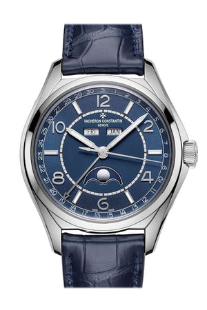 Vacheron Constantin Fifty Six Complete Calender Automatic Blue Dial Men's Watch 4000E/000A-B548