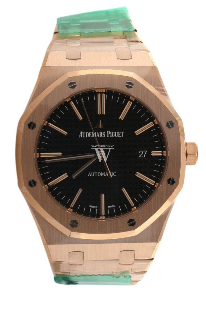 Audemars Piguet Royal Oak Self Winding 41mm Pink Gold Watch