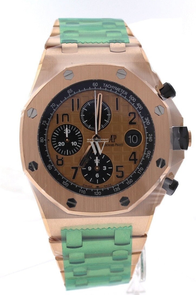 royal oak offshore chronograph rose gold